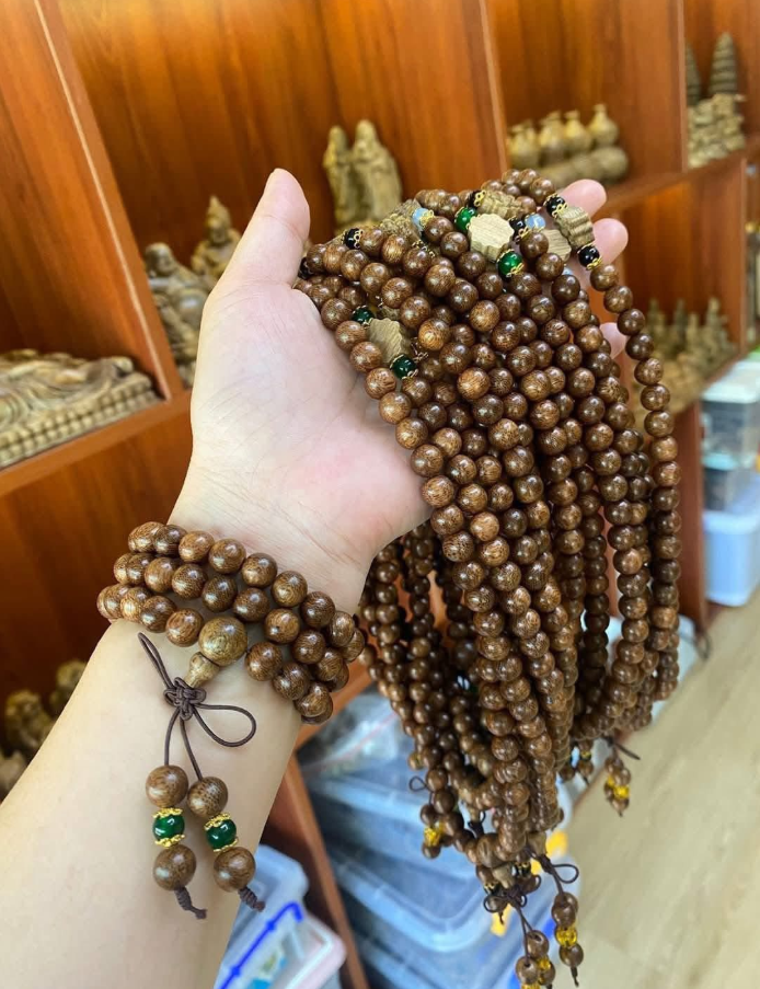 Vòng Tay Trầm Hương Philippines 10mm